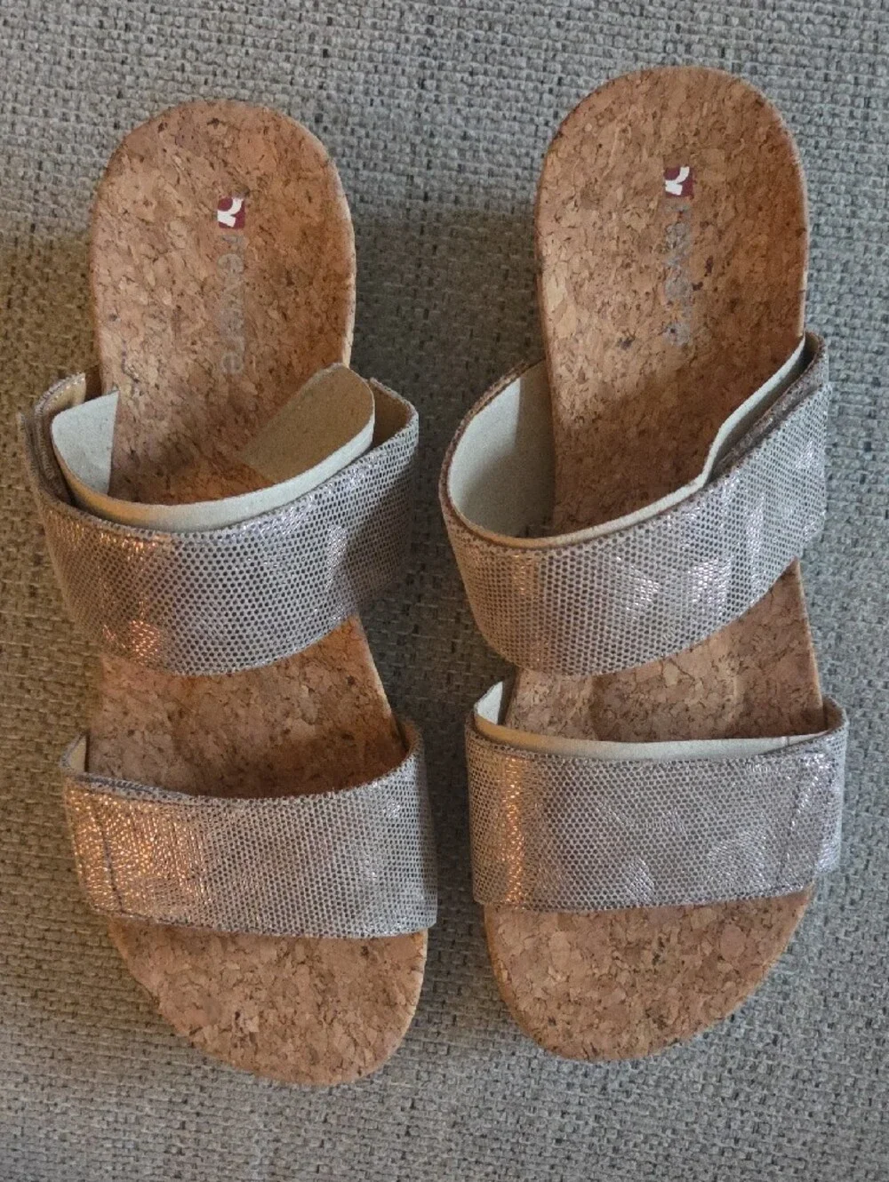 Revere Sorrento Champagne Angle  Sandles